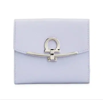 FERRAGAMO 간치니 접이식 지갑 라벤더