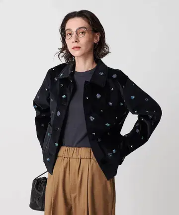 BEAUTY&YOUTHUNITEDARROWS 자수 셔츠 재킷