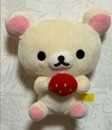코리락쿠마 봉제 인형 마쿠마쿠 봉제 인형 BIG 딸기 리락쿠마