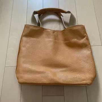 키타무라 가죽 토트백 새상품급