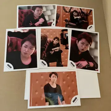 ARASHI 공식 사진 세트 6매 오노 사토시 Face Down