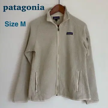 patagonia 플리스 자켓 사이즈 M 크림색