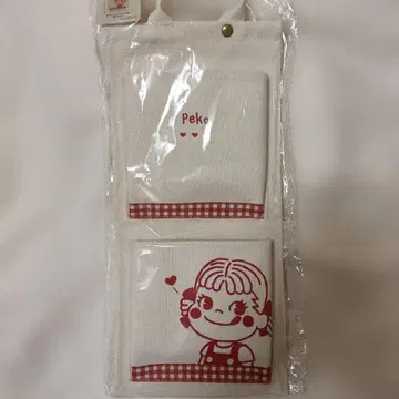 페코짱 슬림 월 포켓 약 41cm x 약 18cm 미사용 새상품