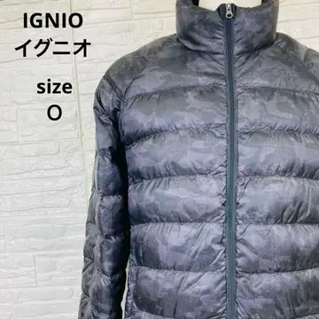 이그니오 다운 자켓 모크넥 집업 남성용 O 사이즈
