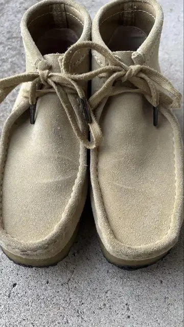 CLARKS Wallabee. / 여성용 왈라비 (메이플 스웨이드)