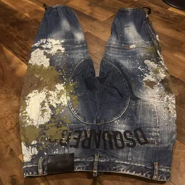 초초레어 dsquared2 컴뱃 청바지