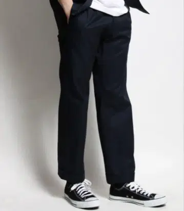 VENTILE 치노 투 턱 네이비