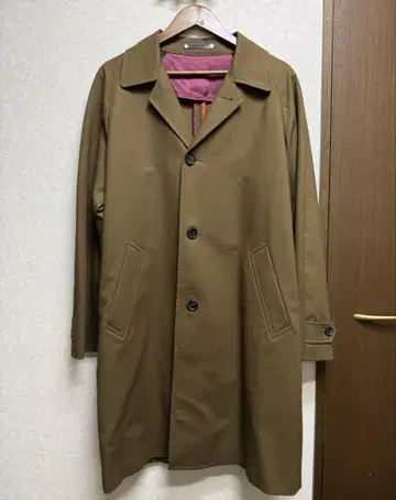 Paul Smith PS 브라운 스텐카라 코트