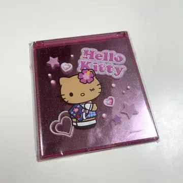 산리오 헬로키티 일광화상 키티 로손 한정판 거울 손거울