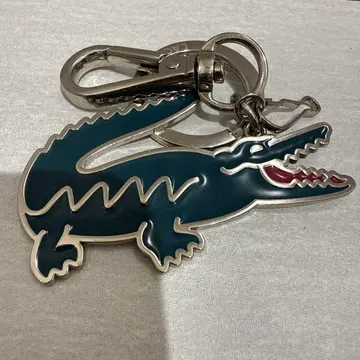 LACOSTE 악어 모양 메탈 키링