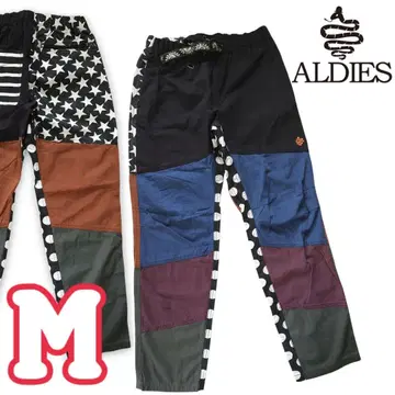 알디스 ALDIES 멀티 컬러 크레이지 배색 클라이밍 팬츠