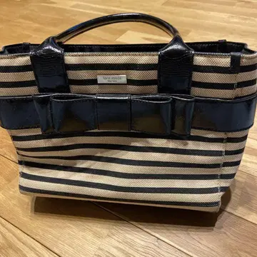 kate spade 스트라이프 리본 포함 백