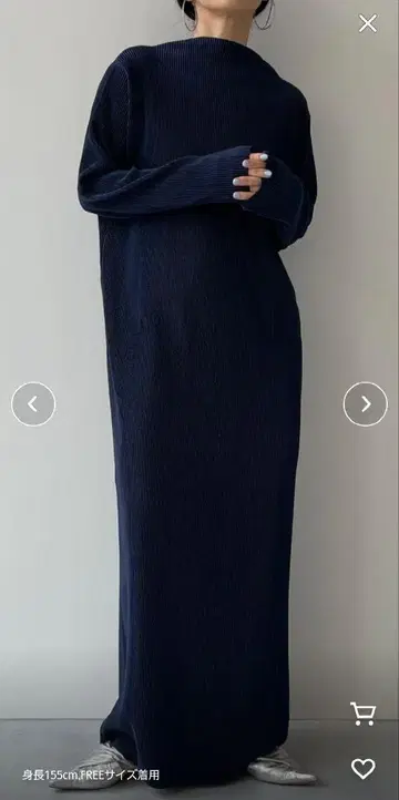 wee9s 데일리 슈퍼 스트레치 플리츠 원피스