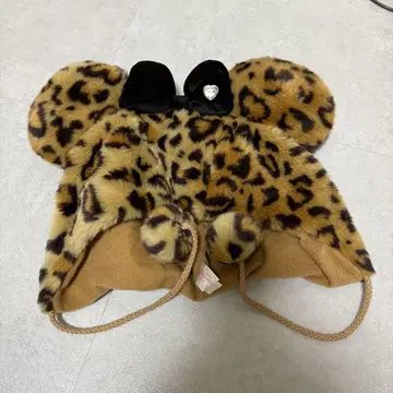 디즈니 팬캡 레오파드 무늬