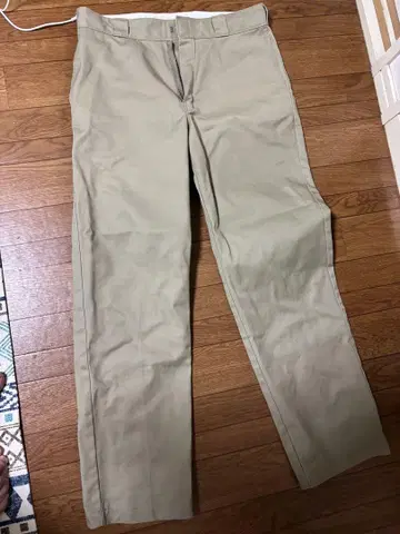 Dickies 874 오리지널 핏 베이지 치노 팬츠 사이즈 34