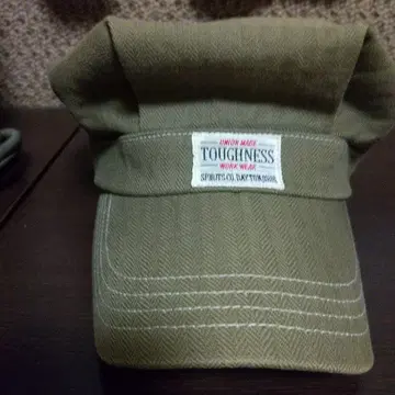 TOUGHNESS 워크캡 올리브 그린