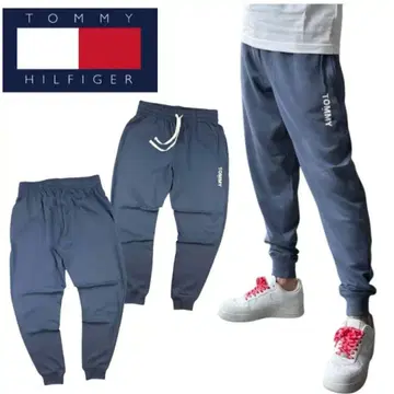 (미사용품) Tommy Hilfiger 조거 팬츠 네이비 (M 사이즈)