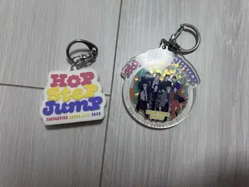 FANTASTICS HOPSTEPJUMP 오일 글리터 키링 가챠