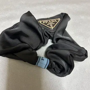 머리끈 스크런치 블랙 새상품