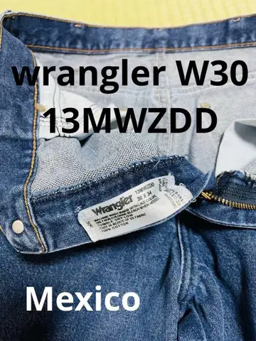 wrangler 13MWZDD W30 L34 랭글러 데님 청바지