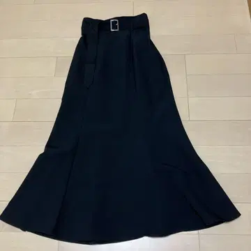 블랙 플레어 스커트 사이즈 F