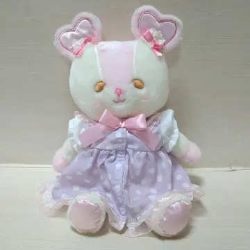 마더스 가든 우사모모 인형 쥐 핑크