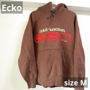 Ecko Function 브라운 후드티 M 속기모