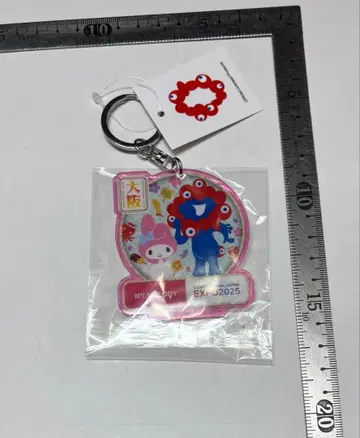 My Melody 쿠마몬 아크릴 키링 EXPO2025
