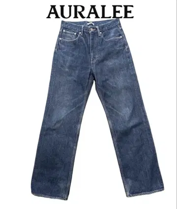 AURALEE HARD TWIST DENIM 5P PANTS 사이즈 28