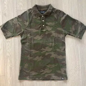 HYDROGEN 하이드로겐 피케 셔츠 카모플라쥬 S 사이즈