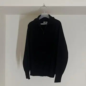 유니클로 U 더블 페이스 풀 지퍼 자켓 XL 블랙