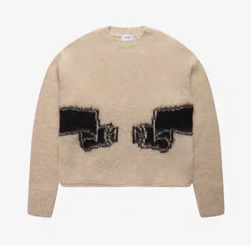 ASKYURSELF wrapped banned brushed knit