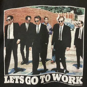90s Reservoir dogs 티셔츠 빈티지 노무라 쿤이치