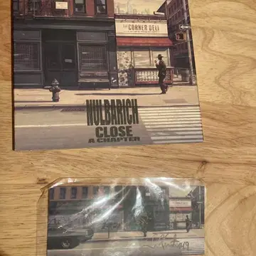 Nulbarich Close A Chapter CD 사인 포함 카드