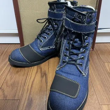 데님/블랙 부츠 25.5cm FG-1709