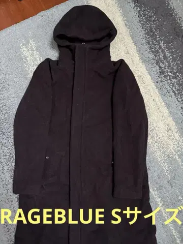 RAGEBLUE 체스터 코트 M 블랙