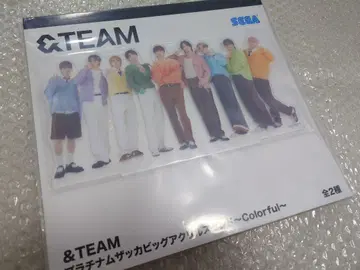 [ &TEAM ] 플래티넘 잡화 빅 아크릴 스탠드 ~Colorful~