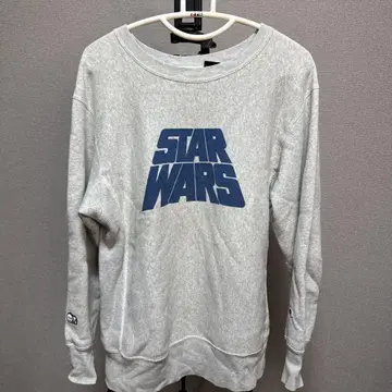 Champion STAR WARS 콜라보 맨투맨 화이트