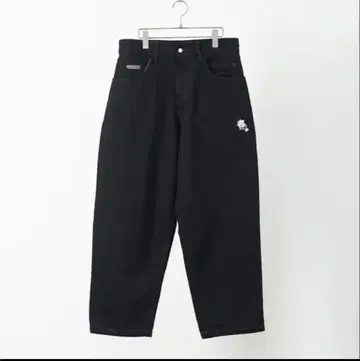 [ gourmet Jeans ] 블랙 데님 와이드 핏 SMP