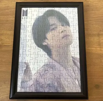 BTS 지민 퍼즐 완성 액자 포함