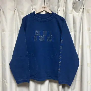 텐더 로인 CREW NECK SWEAT M NAVY 새상품 정가
