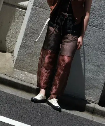우치다 후미카 Canvas Sneakers 37 BLACK
