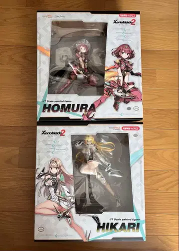 제노블레이드 2 HIKARI & HOMURA 피규어 세트 미개봉