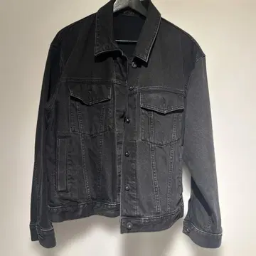 GU 블랙 데님 자켓