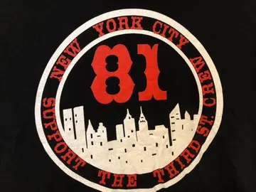 81 HELLS ANGELS NY 셔츠 MC 갱 바이커 할리 레어