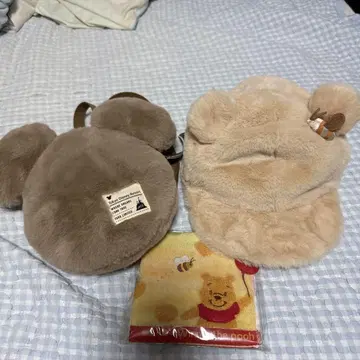 디즈니 푸우 모자 미키 미니백