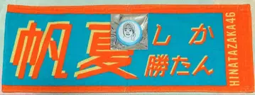 히나타자카46 히라오 호노카 타월 캔뱃지