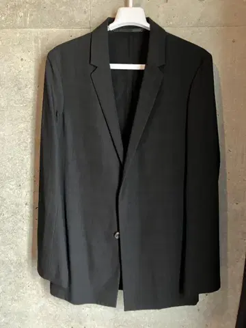 최고급 krisvanassche 울 100% 히요쿠 테일러드 자켓