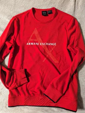 A|X Armani Exchange 레드 트레이닝복