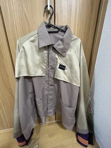 elephant tribal fabrics 절개 블루종